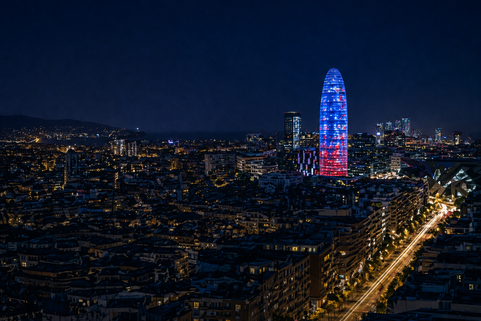 Barcelona nocturna